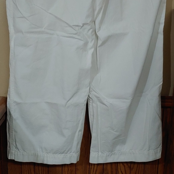 Talbots 🆕 Heritage Tie Waist Crop Pants 12 - Picture 7 of 11